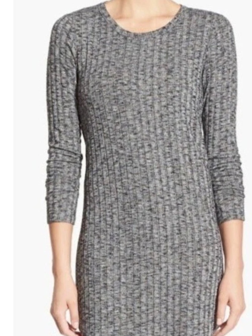 Everly Ribbed Sweater Dress